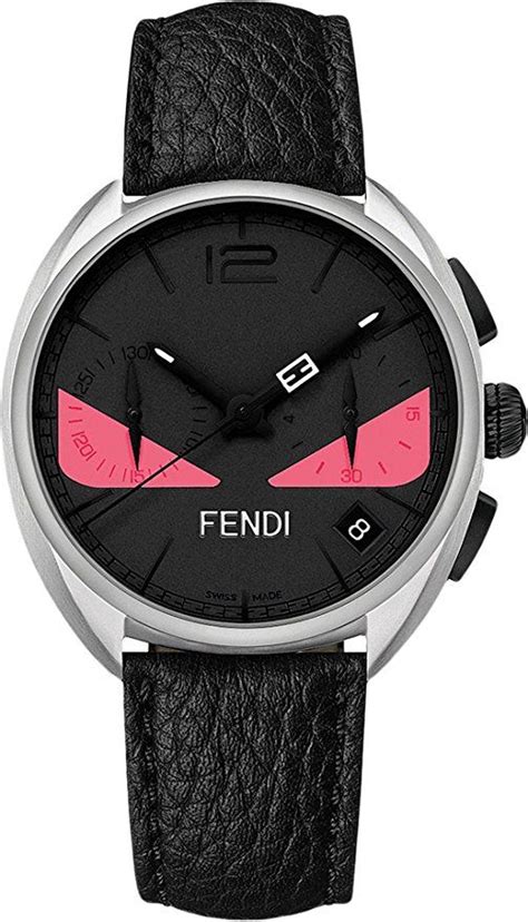 fendi bugs watch|Momento Fendi Bug Black PVD Watch with Leather Strap, 40mm.